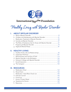 Healthy Living with Bipolar Disorder