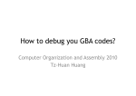 How to debug you GBA codes?