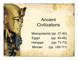 1 Ancient Civilizations