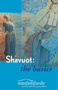 Shavuot - InterfaithFamily