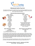 Orthodontic No-No Food List