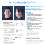 Grummons Protraction Face Mask