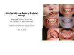 A Pediatric Dentist Guide to Orofacial Myology (Bowman)