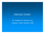 frenectomy