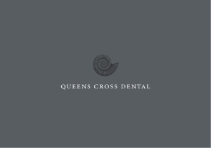 Queens Cross Dental Practice brochure