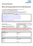 Oral Surgery Referral Form