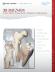 3d digitization - Konica Minolta Measuring Instruments