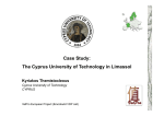[1] Case Study: The Cyprus University of Technology in Limassol