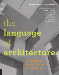 The Language of Architecture