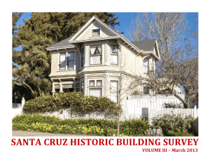 santa cruz historic building survey