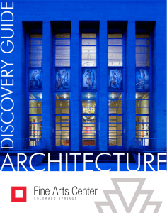 architecture - Fine Arts Center