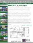 Property Flyer - THE LUMBERYARD