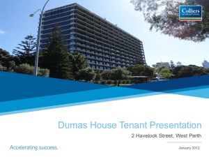 Dumas House Tenant Presentation