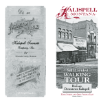 Historical Walking Tour of Kalispell, Montana PDF