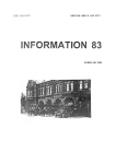 INFORMATION 83 - British Brick Society