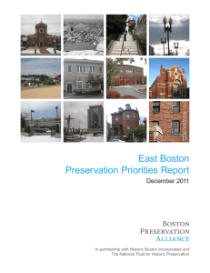 East Boston Preservation Priorities Report