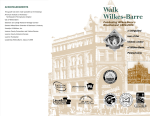 “Walk Wilkes-Barre” Historic Walking Tour Brochure