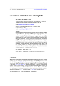 Can we detect intermediate mass ratio inspirals?