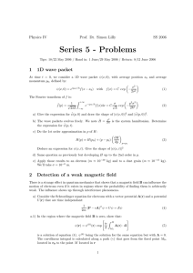 Series 5 - Problems