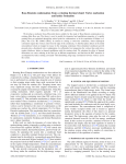 Bose-Einstein condensation from a rotating thermal cloud: Vortex