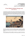 A New Model of Shiatsu Energy