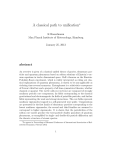 A classical path to unification - Max-Planck