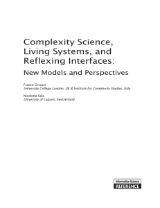 Complexity Science, Living Systems, and Reflexing Interfaces: