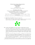 Problem Set 9: Groups &amp; Representations Graduate Quantum I Physics 6572 James Sethna