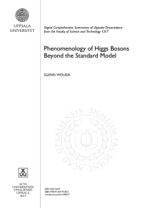 Phenomenology of Higgs Bosons Beyond the Standard Model