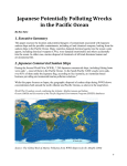 Japanese Potentially Polluting Wrecks in the Pacific