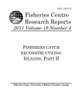 Fisheries Catch Reconstructions: Islands, Part II