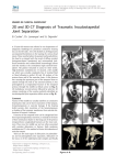 2D and 3D CT Diagnosis of Traumatic Incudostapedial Joint