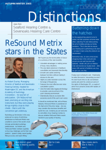 ReSound Metrix stars in the States
