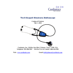 The E-Scope® Electronic Stethoscope