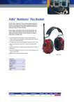 Peltor™ Worktunes™ Plus Headset