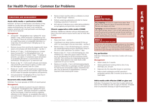 Ear Health Protocol - Kimberley Aboriginal Medical Services Council