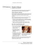 Symptoms and treatment - UWMC Health On-Line