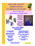 SQUARE DANCE ASSOCIATION Of GREEN COUNTRY