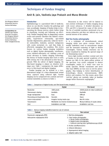 Techniques of Fundus Imaging