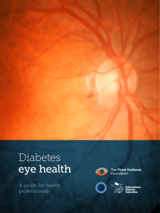 Diabetes eye health - International Diabetes Federation