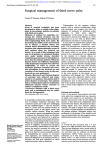 Surgical management of third nerve palsy