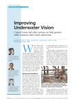 Improving Underwater Vision