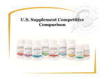 US Supplement Competitive Comparison
