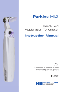 Perkins instructions for use - Haag