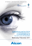 ophthalmology conference - Sydney Adventist Hospital