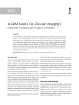 Is UBM Useful For Zonular Intergrity?