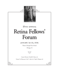 Retina Fellows` Forum - Medical Conference Planners International