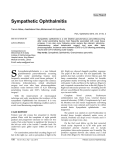 Sympathetic Ophthalmitis - Pakistan Journal of Ophthalmology