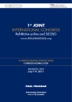 1st JOINT INTERNATIONAL CONGRESS