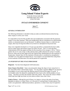 Intacts - Long Island Vision Experts